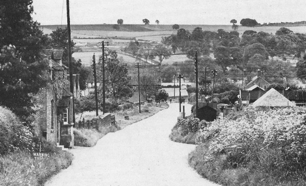 Station Road, Shipton 1932. 