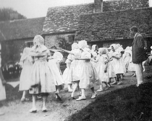 Morris Dancers, Ascott, about 1913