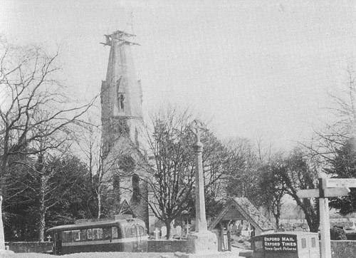 The Church of St Michael and All Angels, Leafield, 1934