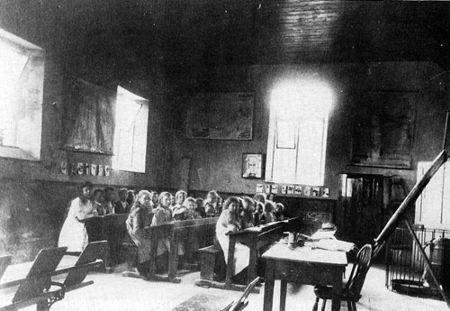 Idbury School, 1906