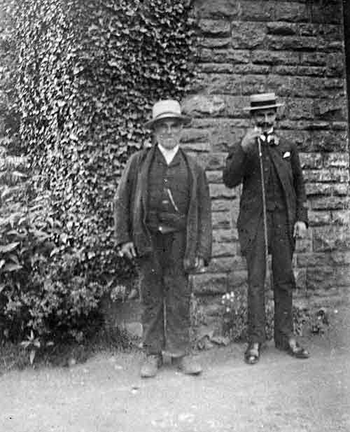 Thomas Longshaw and his son Alfred Longshaw