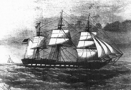This engraving of the Cospatrick appeared in the Illustrated London News 19 January 1875. Reproduced with kind permission of Mr R R William