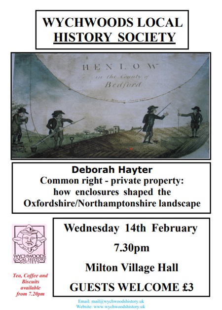 Wychwoods Local History Society Evening Talk Jan 2024